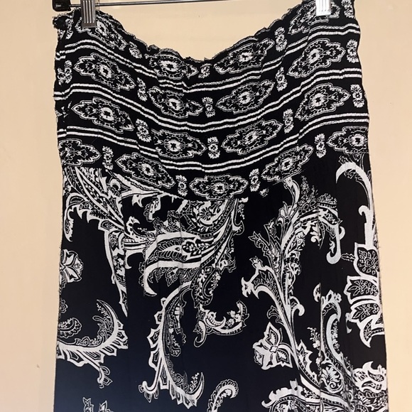 Angie size small strapless maxi dress, boho styled - Picture 2 of 5